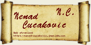 Nenad Čučaković vizit kartica